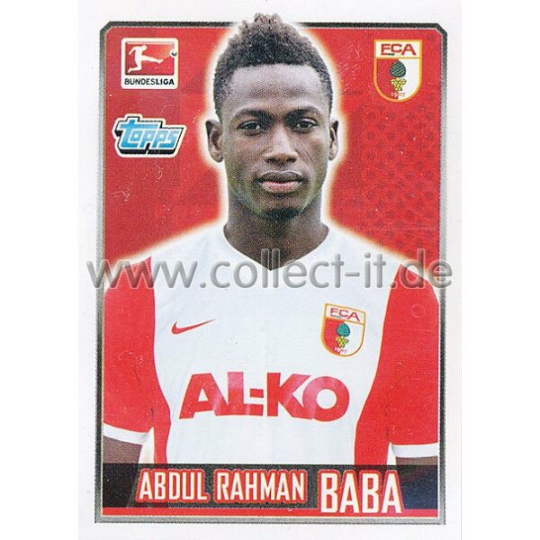 Topps Bundesliga 2014/15  -  Sticker 8 - Abdul Rahman Baba