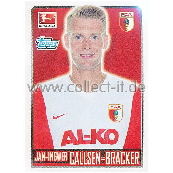 Topps Bundesliga 2014/15  -  Sticker 10 - Jan-Ingwer Callsen-Bracker