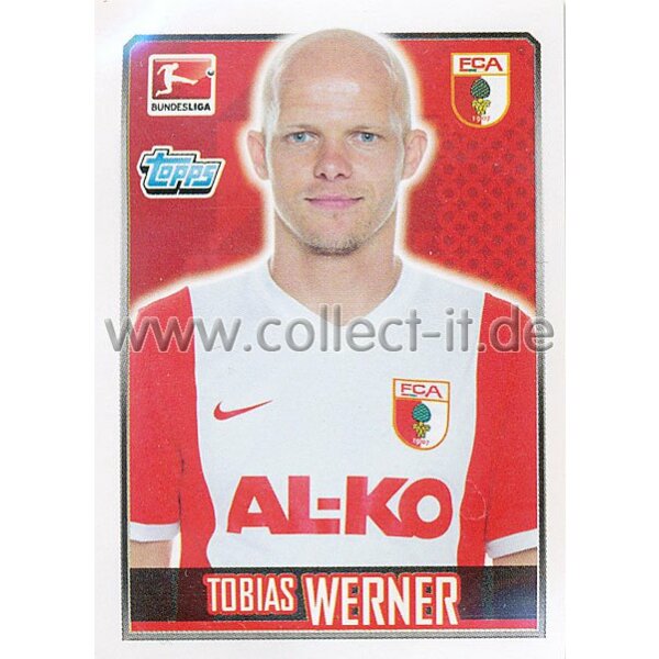 Topps Bundesliga 2014/15  -  Sticker 15 - Tobias Werner