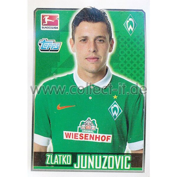 Topps Bundesliga 2014/15  -  Sticker 43 - Zlatko Junuzovic