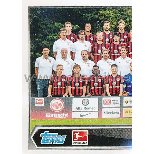 Topps Bundesliga 2014/15  -  Sticker 64 - Eintracht Mannschaftsbild 1