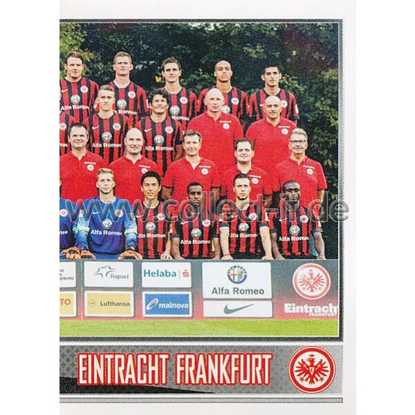 Topps Bundesliga 2014/15  -  Sticker 65 - Eintracht Mannschaftsbild 2