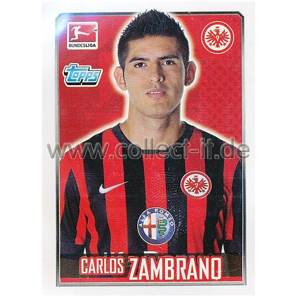 Topps Bundesliga 2014/15  -  Sticker 68 - Carlos Zambrano