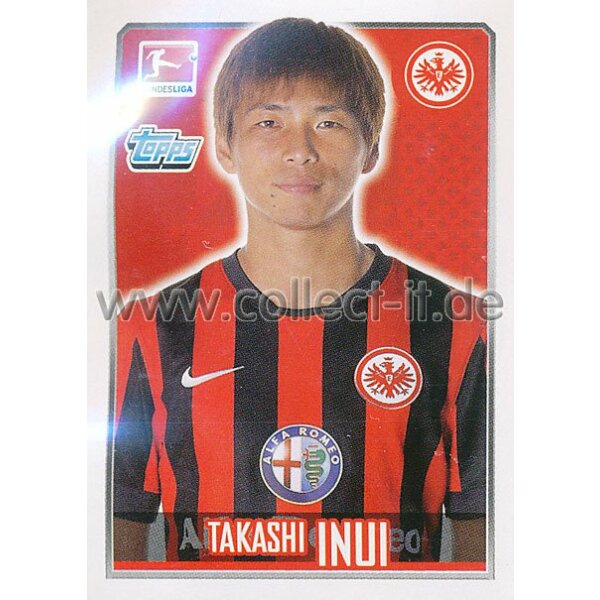 Topps Bundesliga 2014/15  -  Sticker 75 - Takashi Inui