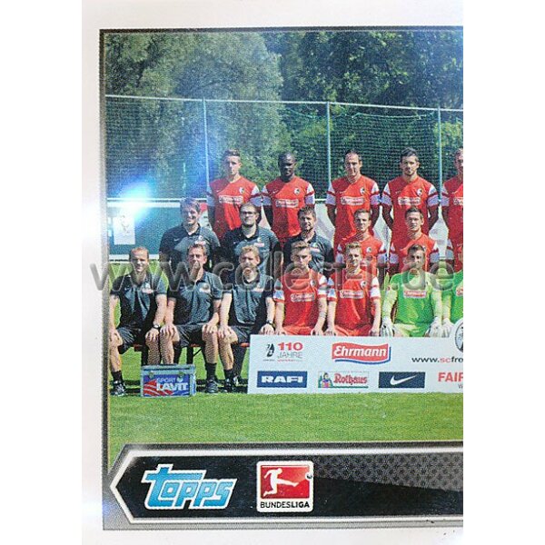 Topps Bundesliga 2014/15  -  Sticker 79 - Freiburg Mannschaftsbild 1