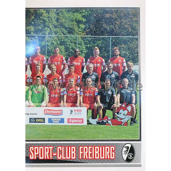 Topps Bundesliga 2014/15  -  Sticker 80 - Freiburg Mannschaftsbild 2