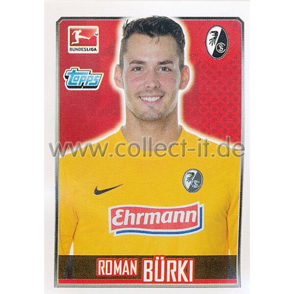 Topps Bundesliga 2014/15  -  Sticker 82 - Roman Bürki