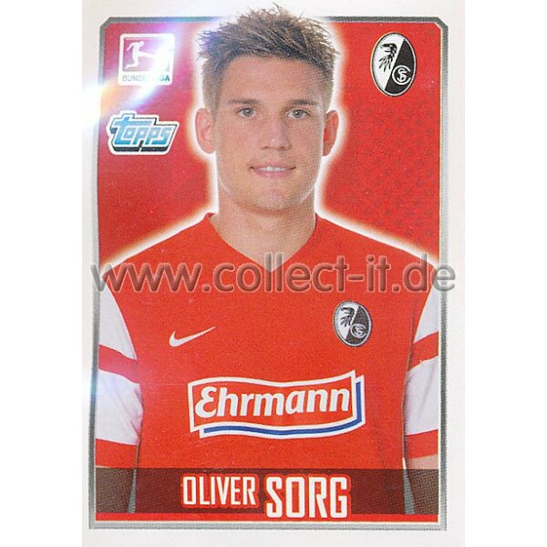 Topps Bundesliga 2014/15  -  Sticker 84 - Oliver Sorg