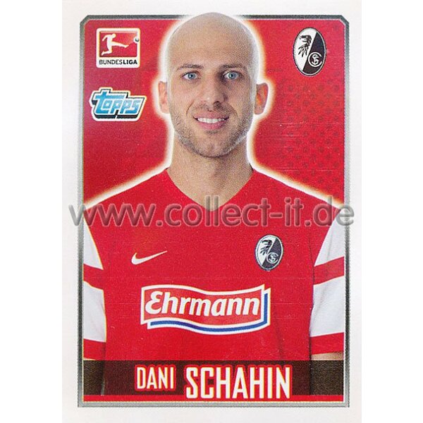 Topps Bundesliga 2014/15  -  Sticker 92 - Dani Schahin