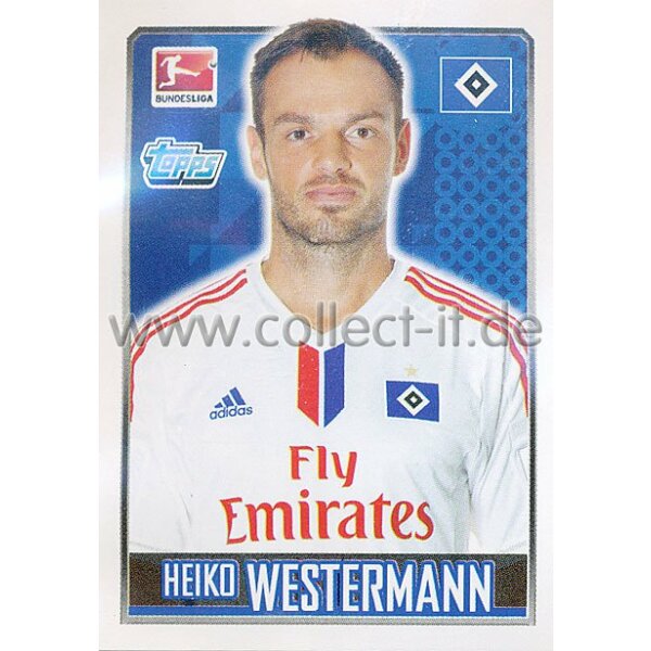 Topps Bundesliga 2014/15  -  Sticker 98 - Heiko Werstermann