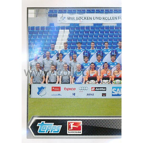 Topps Bundesliga 2014/15  -  Sticker 124 - Hoffenheim Mannschaftsbild 1