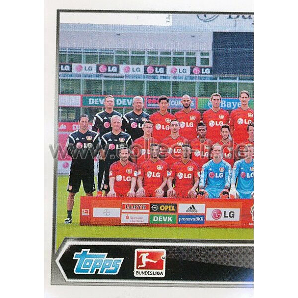 Topps Bundesliga 2014/15  -  Sticker 154 - Bayer Leverkusen Mannschaftsbild 1