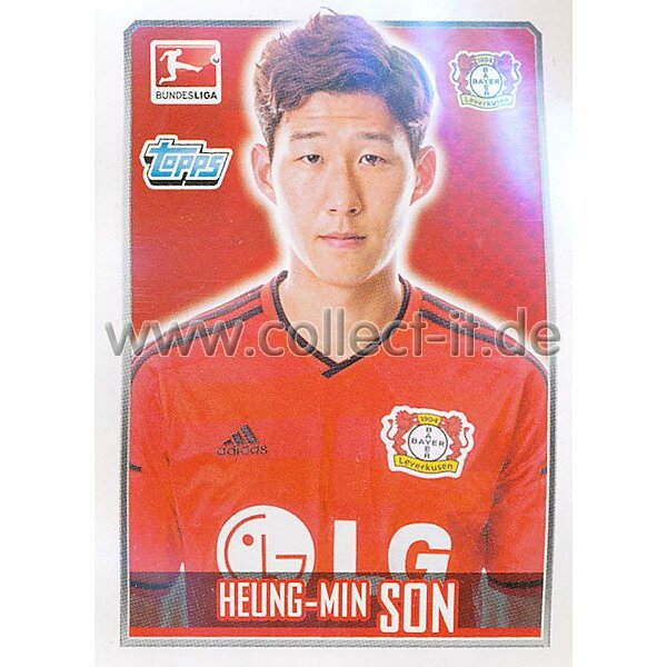 Topps Bundesliga 2014/15  -  Sticker 166 - Heung-Min Son