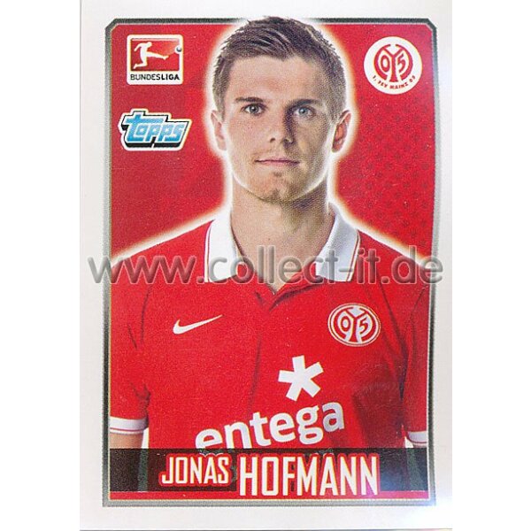 Topps Bundesliga 2014/15  -  Sticker 181 - Jonas Hofmann