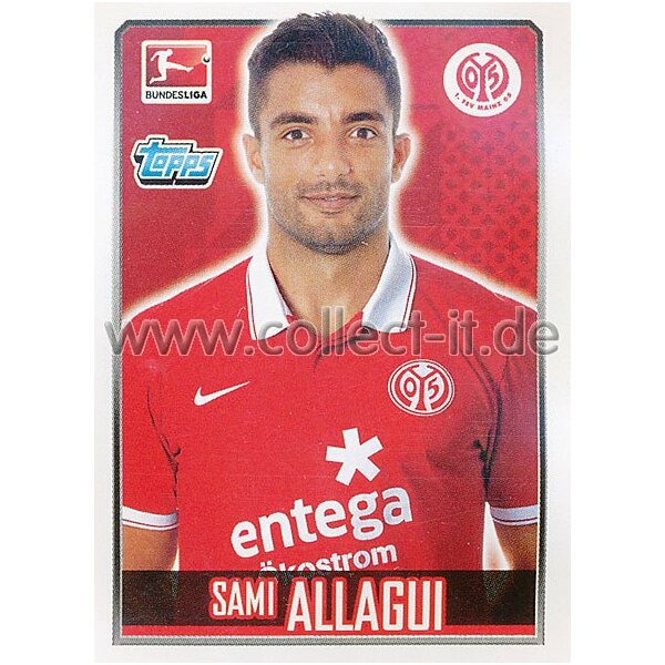 Topps Bundesliga 2014/15  -  Sticker 182 - Sami Allagui