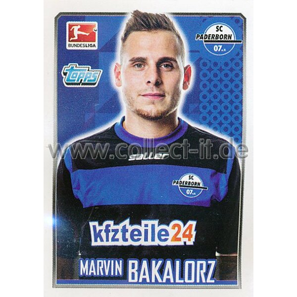 Topps Bundesliga 2014/15  -  Sticker 226 - Marvin Bakalorz