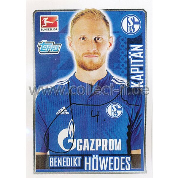 Topps Bundesliga 2014/15  -  Sticker 235 - Benedikt Höwedes