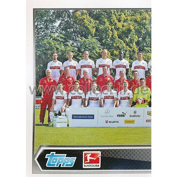 Topps Bundesliga 2014/15  -  Sticker 244 - VfB Stuttgart Mannschaftsbild 1