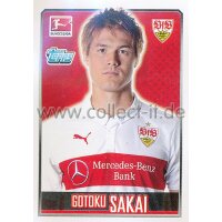 Topps Bundesliga 2014/15  -  Sticker 248 - Gotoku Sakai