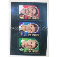 Topps Bundesliga 2014/15  -  Sticker F1-3 - FCA; Hertha...