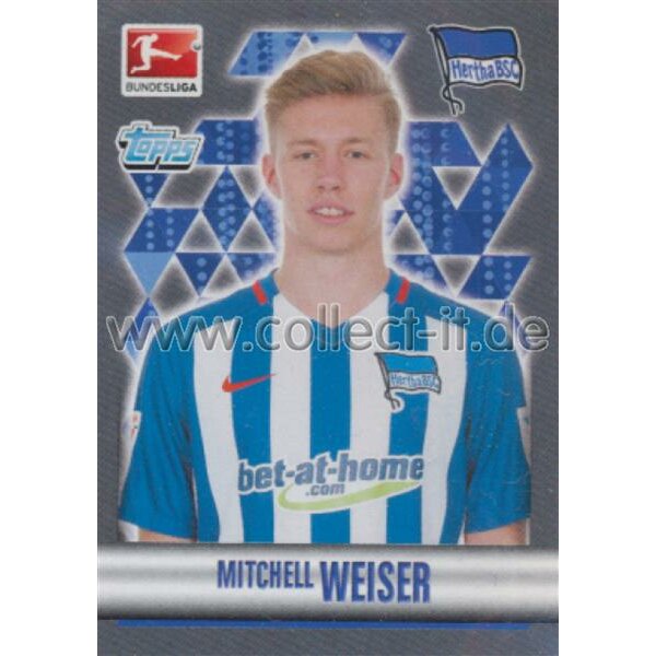 TOPPS Bundesliga 2015/2016 - Sticker 41 - Mitchell Weiser