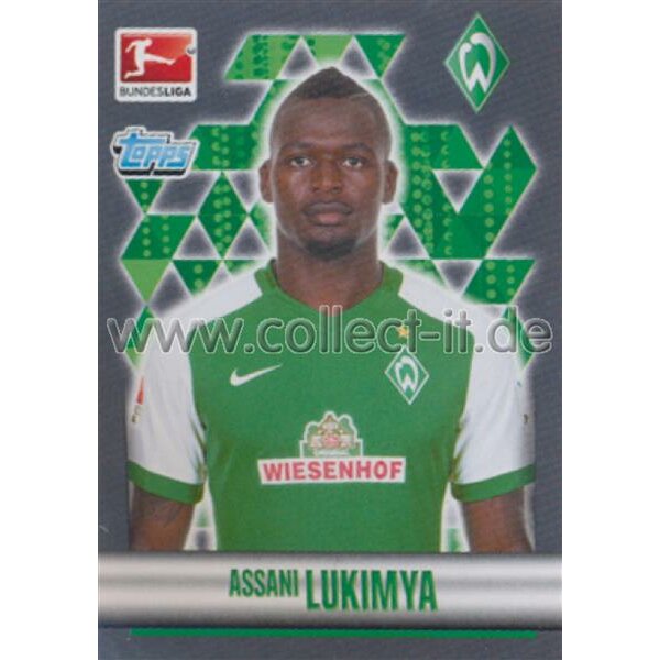 TOPPS Bundesliga 2015/2016 - Sticker 54 - Assani Lukimya