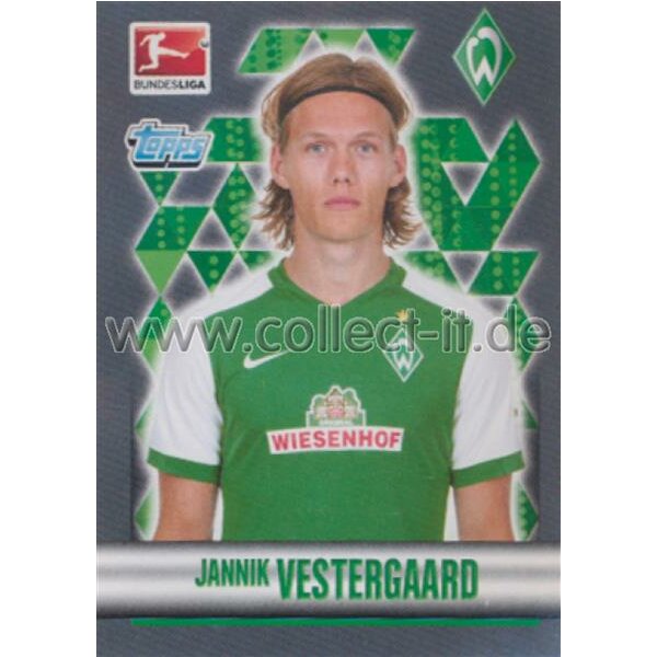 TOPPS Bundesliga 2015/2016 - Sticker 55 - Jannik Vestergaard