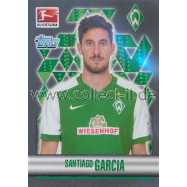 TOPPS Bundesliga 2015/2016 - Sticker 58 - Santiago Garcia