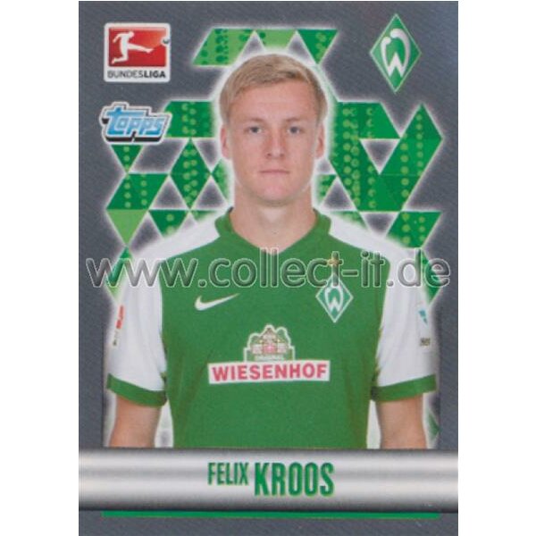 TOPPS Bundesliga 2015/2016 - Sticker 62 - Felix Kroos