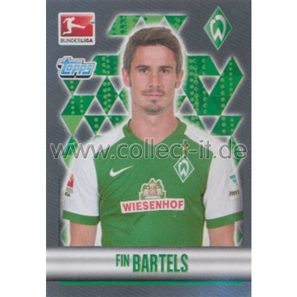 TOPPS Bundesliga 2015/2016 - Sticker 64 - Fin Bartels