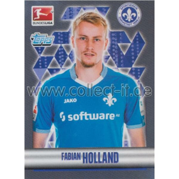 TOPPS Bundesliga 2015/2016 - Sticker 77 - Fabian Holland