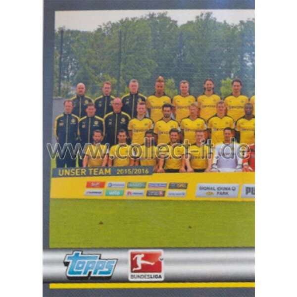 TOPPS Bundesliga 2015/2016 - Sticker 93 - Borussia Dortmund Teambild 1