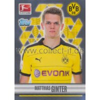 TOPPS Bundesliga 2015/2016 - Sticker 100 - Matthias Ginter