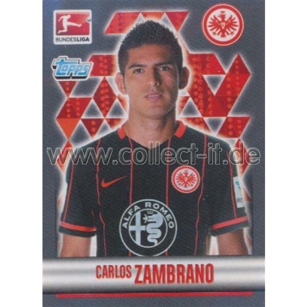 TOPPS Bundesliga 2015/2016 - Sticker 119 - Carlos Zambrano