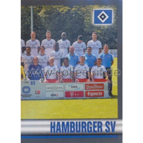 TOPPS Bundesliga 2015/2016 - Sticker 138 - Hamburger SV Teambild 2