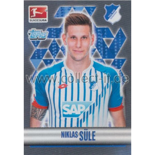 TOPPS Bundesliga 2015/2016 - Sticker 187 - Niklas Süle