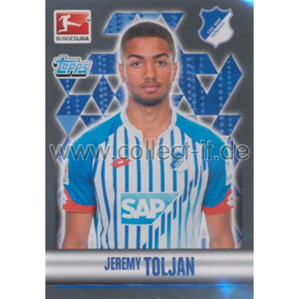 TOPPS Bundesliga 2015/2016 - Sticker 190 - Jeremy Toljan