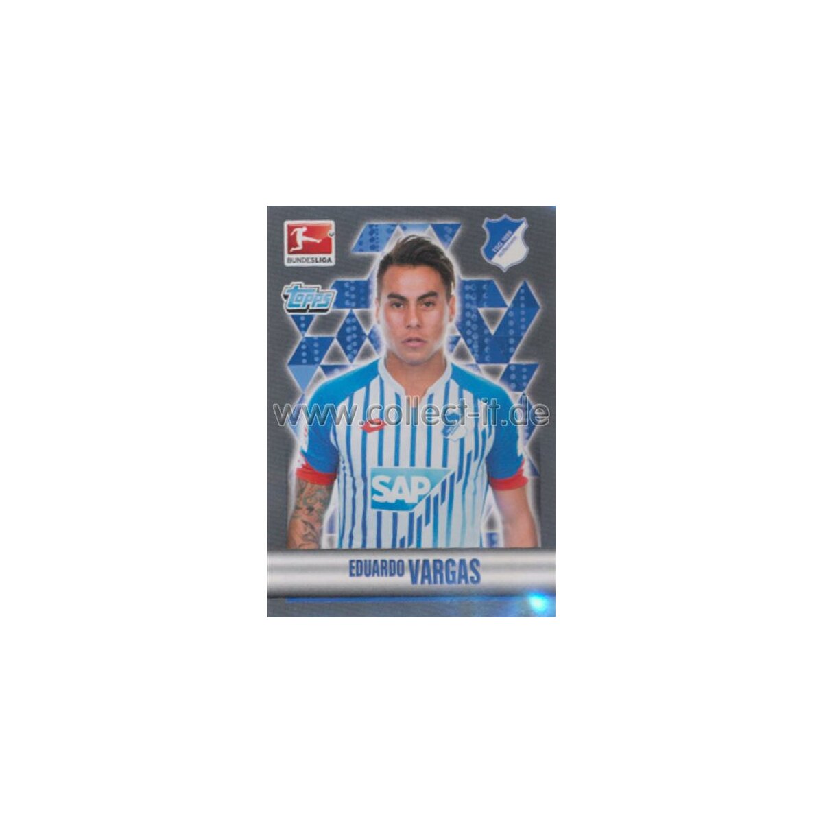 Topps Bundesliga 2015 2016 Sticker 200 Eduardo Vargas 0 39