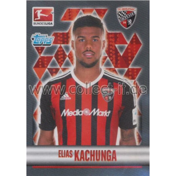 TOPPS Bundesliga 2015/2016 - Sticker 222 - Elias Kachunga