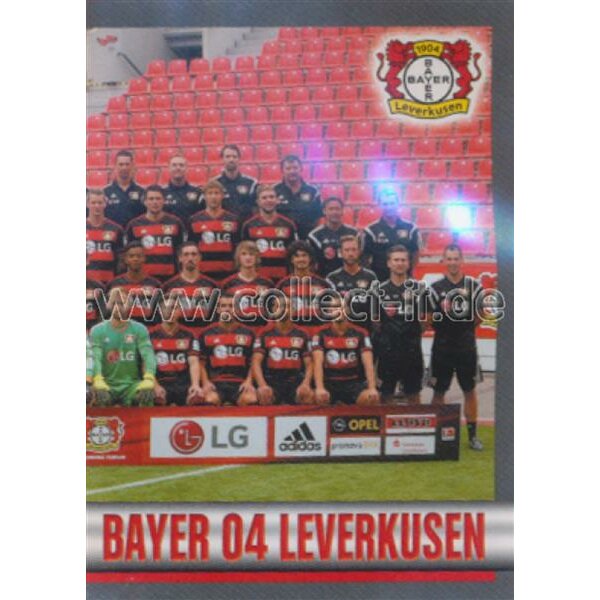 TOPPS Bundesliga 2015/2016 - Sticker 248 - Bayer 04 Leverkusen Teambild 2