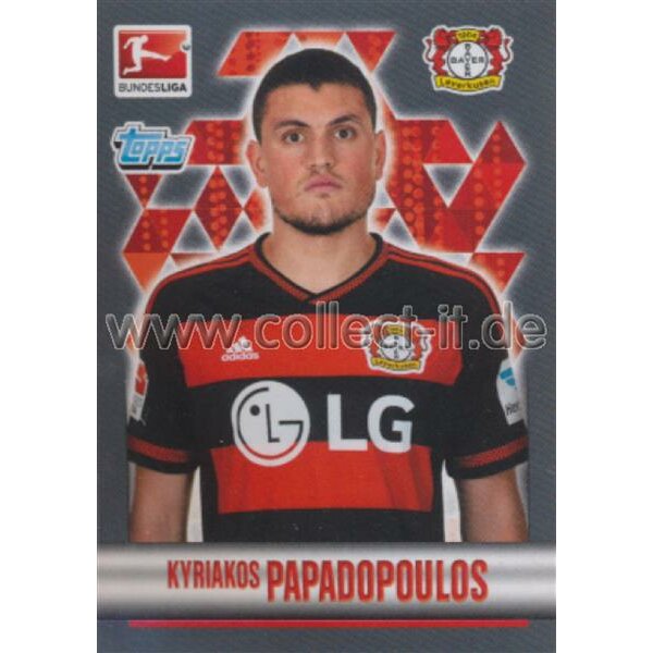 TOPPS Bundesliga 2015/2016 - Sticker 253 - Kyriakos Papadopoulos