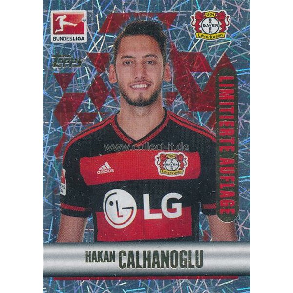 TOPPS Bundesliga 2015/2016 - Sticker 260 - Calhanoglu - Limitierte Auflage