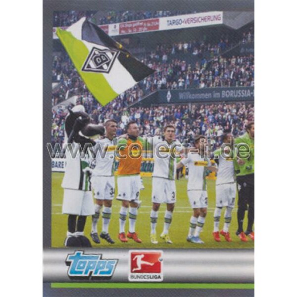 TOPPS Bundesliga 2015/2016 - Sticker 291 - Borussia Mönchengladbach Teambild 1