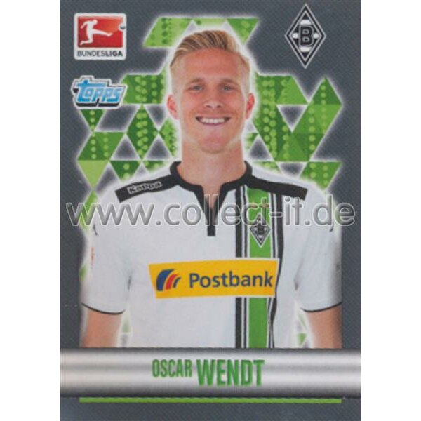 TOPPS Bundesliga 2015/2016 - Sticker 298 - Oscar Wendt