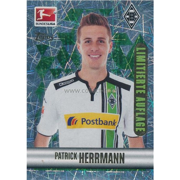 TOPPS Bundesliga 2015/2016 - Sticker 307 - Herrmann - Limitierte Auflage