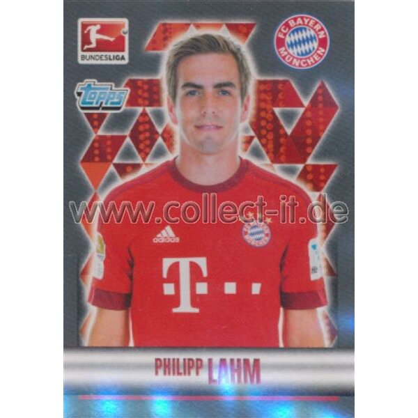 TOPPS Bundesliga 2015/2016 - Sticker 317 - Philipp Lahm