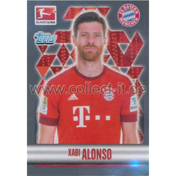 TOPPS Bundesliga 2015/2016 - Sticker 323 - Xabi Alonso