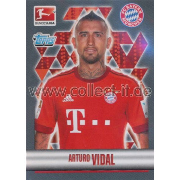 TOPPS Bundesliga 2015/2016 - Sticker 324 - Arturo Vidal