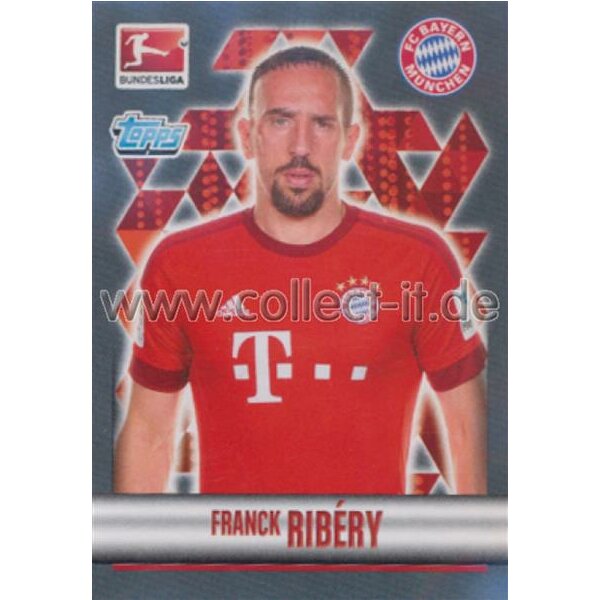 TOPPS Bundesliga 2015/2016 - Sticker 327 - Franck Ribery