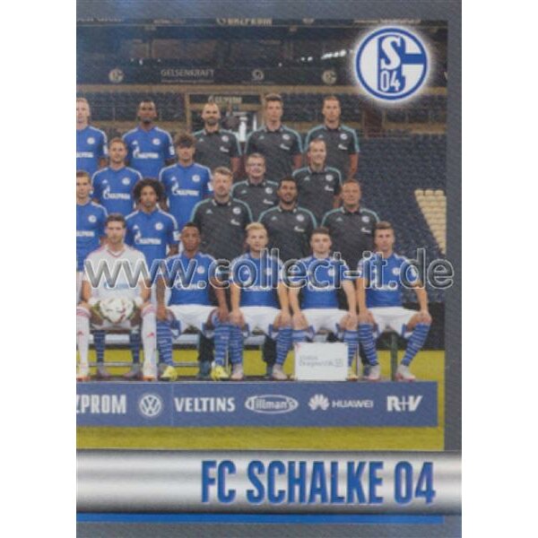 TOPPS Bundesliga 2015/2016 - Sticker 336 - FC Schalke 04 Teambild 1